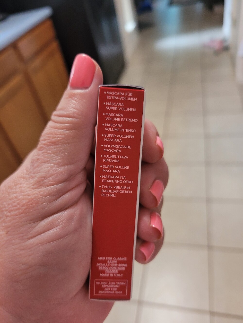Clarins 3 Pc Travel Size Lot Toner SOS Primer 00 Mascara Supra Volume New - Picture 7 of 7